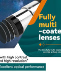 3X Barlow Lens For 1.25 Inch Telescopes With Metal Body Fully Multicoated Eyepiece featuring lens layers and text on optical performance