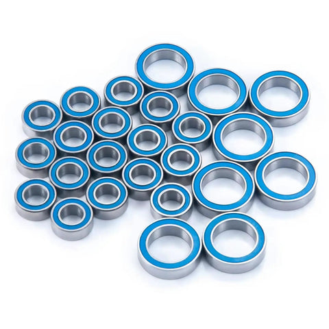 Rad Racing RC Wheel Hub Axle Sealed Bearing Kit 25Pcs For Gen7 Everest 1x10 Crawler Upgrades, composite bearings image.