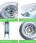 Scag 48181 Idler Pulley Replacement For AYP Husqvarna Encore GT180 Tiger Cat Cheeta Super Z 532101344 101344L Bunton PL8540A