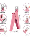 Magnetic Acrylic Nail Tip Cutter With Magnets For Precise Length And Quick Sizing Like A Pro Sharp Nail Clippers For Acrylic
