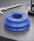 Vacuum Suction Cup With Threaded Mount, Round Rubber Gripping Part That Grabs Materials Securely, NBR Wear-Resistant, Oil-Resistant Body, Recessed Center Design, Built For Equipment Setups And Factory Use VA DBD100 on inspection bench