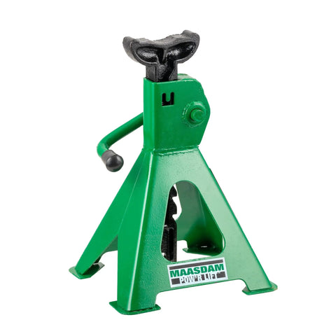 Pair Of 2 Ton Jack Stands With Extended Reach 10.5 To 17 Inches Beefy Heavy Duty Steel Base With Anti Sink Feet For SUVs Light Trucks And Cars Meets ANSI ASME Standards 4000 Lb Capacity 11 Lb Each