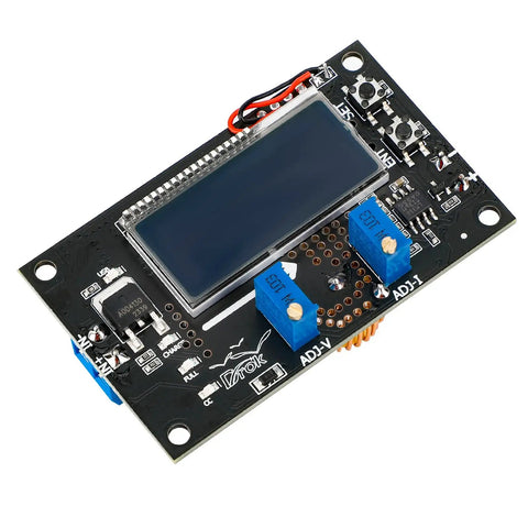 Dope Buck Converter Power Module Adjustable Voltage Regulator From 6V-32V Down To 1.5-32V Up To 5A With LCD Display USB Port And Protective Case