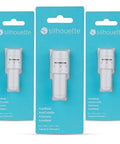 Replacement Auto Blade Three Pack For Cameo 3 And Portrait 2 White Cutting Blades For Silhouette Machines in packaging