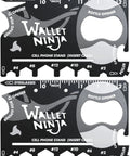 18 In 1 Credit Card Sized Multitool Card For Quick Fixes And Everyday Carry with Bottle Opener, Screwdriver, Box Opener, Black