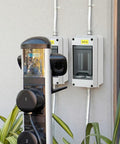 Three Way Circuit Breaker Box With DIN Rail IP65 Waterproof Electrical Distribution Box For Indoor And Outdoor Use installed