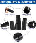 Universal Vacuum Hose Adapter Kit Three Pieces For Wet Dry Shop Vacuums No Fuss Converts Across Hose Sizes with description