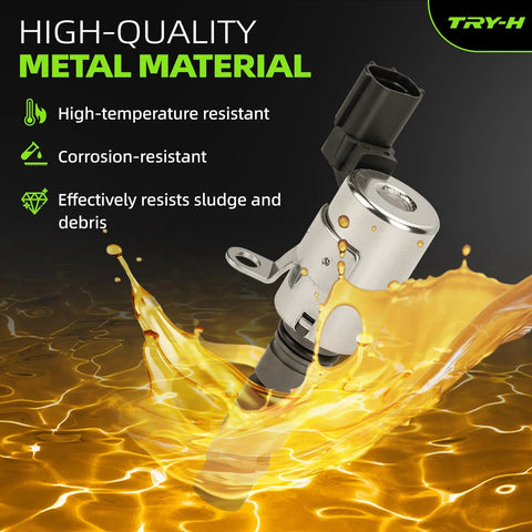 VVT Oil Control Solenoid Replacement for Toyota Echo Prius Yaris and Scion Xa Xb 1.5L L4, high-quality metal material
