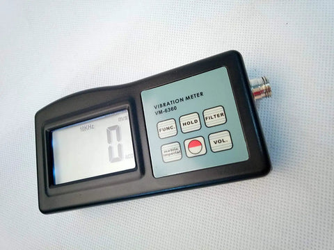 Pro Level Hella Accurate Digital Vibration Meter Tester For Industrial Imbalance Diagnosis And Moving Machinery Analysis With Wide Frequency Band And Reliable Acceleration Data, handheld with display.