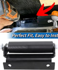 RV Slide Out Roller Replacement 276288 installation process with solid steel roller and drill for Lippert systems