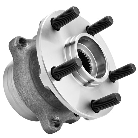 Pair Rear Wheel Bearing And Hub Assemblies 512518 for Subaru Impreza Forester Crosstrek XV Crosstrek OEM Grade Bearings Front View