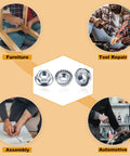 Top Shelf Carbon Steel Serrated Flange Hex Nuts 5/16-18 Inch Assortment Kit for furniture, tool repair, assembly, and automotive use.