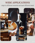 Image showcasing the versatility of the Automatic 58mm Espresso Tamper With Electric Pressure Control From 5 To 30kg.