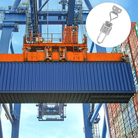 Rock Solid Stainless Steel Toggle Latch Clamp With Adjustable Movable Spindle For Jigging Tool Fixtures Super Easy Install on crane.