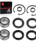 Beefed Up Front Wheel Bearings And Seals Kit For Foreman 400 450 500 Rincon Rubicon 650 680 ATV Models 1995 To 2014 TRX Codes