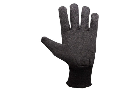 Heavy Duty Cotton Work Gloves For Adults Unisex Regular Size Large Black Case Pack 300 Pairs Durable 9oz Construction Built For Tough Jobs Strong Grip Comfort Fit And Hand Protection