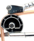 Lever Type Tube Bender For 1/2 Inch OD Tubing With Cushioned Grips, Built Tough And Pro Grade, Easy Turn Operation, integrates markings