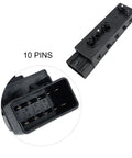 10-pin Power Seat Switch Front Left Driver Side Adjuster Button Replacement Direct Fit For Chevy Buick GMC Cadillac SUVs