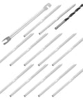Cable Railing Kit For Indoor And Outdoor Use With Adjustable Tightness Made From Pro Grade Stainless Steel One Eighth Inch Cable