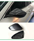 High Quality Side Mirror Cover Cap Fit For Skoda Superb Sedan 2015 2016 2017 2018 carbon fiber-texture snap-on cap