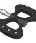 Gamma Aluminum Double-Sided Bicycle Pedals Black For Mountain And Road Bikes, Lightweight 450 g, 78x118 mm, Reflector Ready