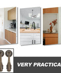 10 Pack Dope Vintage Style Zinc Alloy Drawer Pulls With Single Hole Design in modern kitchen settings