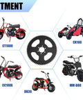 65 Tooth Sprocket And 35 Chain With 140 Links Replacement Kit For Coleman Baja Mini Bikes and Motovox Predator 97cc 100cc
