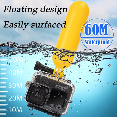 All In One Waterproof Housing With 3 Pack Dive Filters For GoPro Hero 12 11 10 9 Black 60M Underwater Depth demonstration