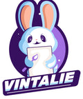 Illustration of a cute bunny holding a document with the text "VINTALIE" at the bottom.