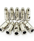 Steel Safety Practice Rounds For Dry Fire Training, Action Trainer Dummy Rounds For Pistol Caliber 357 SIG, CNC Machined