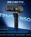 Preprogrammed 315MHz TPMS Tire Pressure Monitor Sensor Fits GM Cars shown with detailed design for precise tire monitoring.