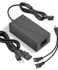 Universal Electric Recliner Power Supply Adapter For Two Pin Switching Transformer Replacement compatible cables displayed.