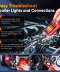 PowerScan PS100 Power Circuit Probe Kit For All 12V And 24V Cars, Pro Grade Automotive Diagnostic Tool With Real Time Readouts, Easy Wiring Tester, Durable, Reliable Car Electrical Troubleshooter used on trailer lights and connectors