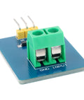 Analog Ceramic Piezo Vibration Sensor Module For Arduino DIY Kit Plug And Play With Analog Signal Output Supports 3.3V To 5V Easy To Use Vibration Detector For Microcontrollers And Robotics Projects, blue PCB