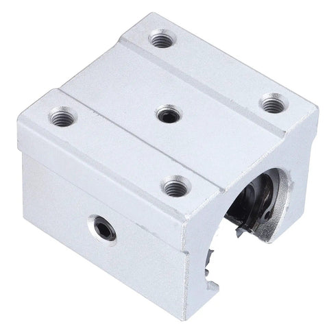 Rock Solid Linear Ball Bearing Slides Sbr16uu 16mm Aluminum Cylinder, view of the precision slide bearing unit.