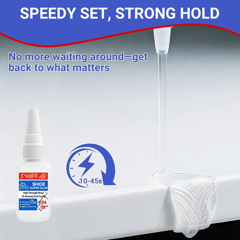 Heavy Duty Shoe Glue For Sole Repair That Delivers A Super Strong Bond For Rubber Boots Sneakers Leather Sandals And High Heels bottle