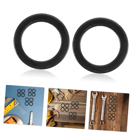100 Pcs Skateboard Bearing Washers And Hardware Kit For Trucks And Longboards, Speed Washers, Spacers, Nuts And Bolts Close-up