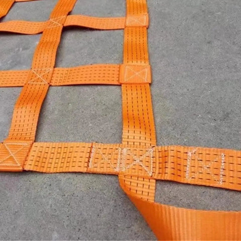 Heavy Duty Cargo Lifting Net 2x2M Pallet Mesh Bag For Hoisting And Loading 3T Capacity Garden Climbing Net For Safe