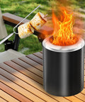 Tabletop Fire Pit Accessory Kit For Mesa XL 7 Inch Lid With Pellet Scoop Marshmallow Sticks Stick Rests And Carry Case
