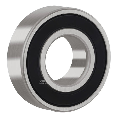 4 Pack Deep Groove Ball Bearings 3/4 X 1-3/4 X 1/2 In With Double Rubber Seals Pre-Lubricated Chrome Steel Close-up