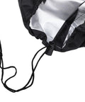 Close-up of the drawstring toggle mechanism on the Heavy Duty EV Wall Charger Cover, designed for easy adjustment.