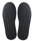 4 mm Thick Rubber Shoe Soles Replacement for Boots and Sneakers, Non Slip Wave Pattern, Large 32 x 12.6 cm, top view