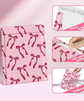 Pink Bows Bubble Mailers Set 6x10 Outer 6x9 Inner Padded Envelopes with thick bubbles, self-seal adhesion, and waterproof design