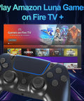 Upgraded Luna Controller With Back Paddles Turbo Wireless Game Pad For PC GeForce Now Fire TV Firestick Replacement No Drift ALPS Joystick