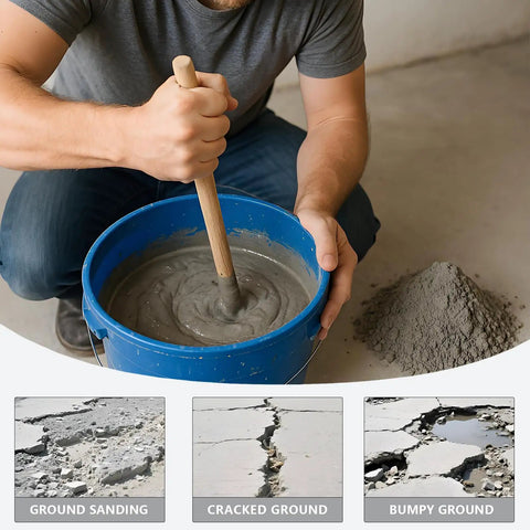 Fast Drying Concrete Patch Repair For Cracks Holes And Spalls In Driveways Floors And Sidewalks Indoor And Outdoor Use Weatherproof