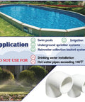 8-Piece Three-Quarter Inch White PVC Pipe Corner Fittings 90 Degree Elbow Connectors for Sprinkler and Drip Irrigation