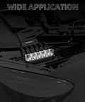 Top Shelf 300 Amp Power Distribution Block 6 Post 5/16 Inch Bus Bar With Secure Fit Cover For Marine Auto Solar Setup mounted in engine bay.