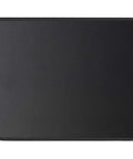 Non Slip Rubber Base Mouse Pad With Premium Texture And Stitched Edges Washable Computer Laptop Gaming Office And Home Use 10.2 By 8.3 Inches Black
