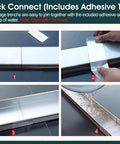 Steps to install Built Tough Outdoor Trench Drainage Kit With Stainless Steel Grate For Driveways, Patios, Courtyards, And Lawns