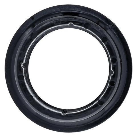 Lower Bushing Control for ATV Black Genuine OEM 5438902 Replacement Part, circular black rubber bushing ring